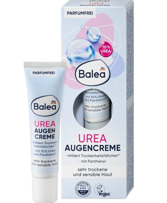 Balea Urea acu krēms ļoti sausai ādai, 15 ml, vegāns